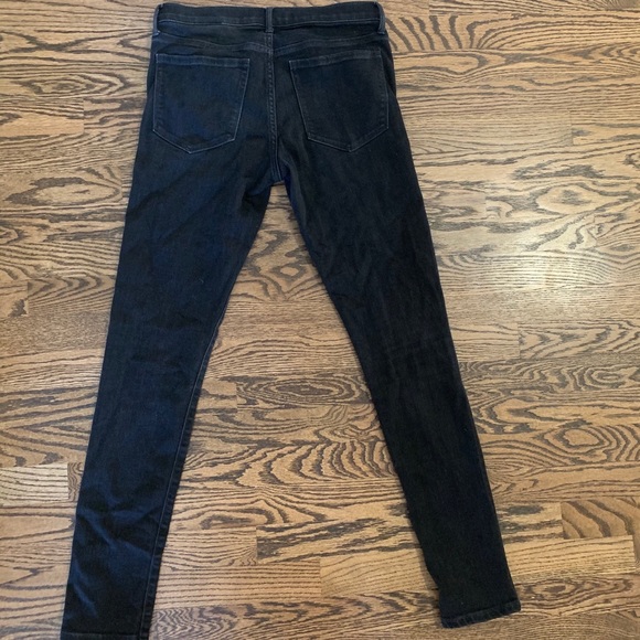 Banana Republic Mid-Waisted Black Skinny Jeans - Picture 2 of 2
